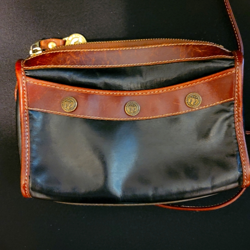 Vintage Brahmin crossbody shoulder bag
